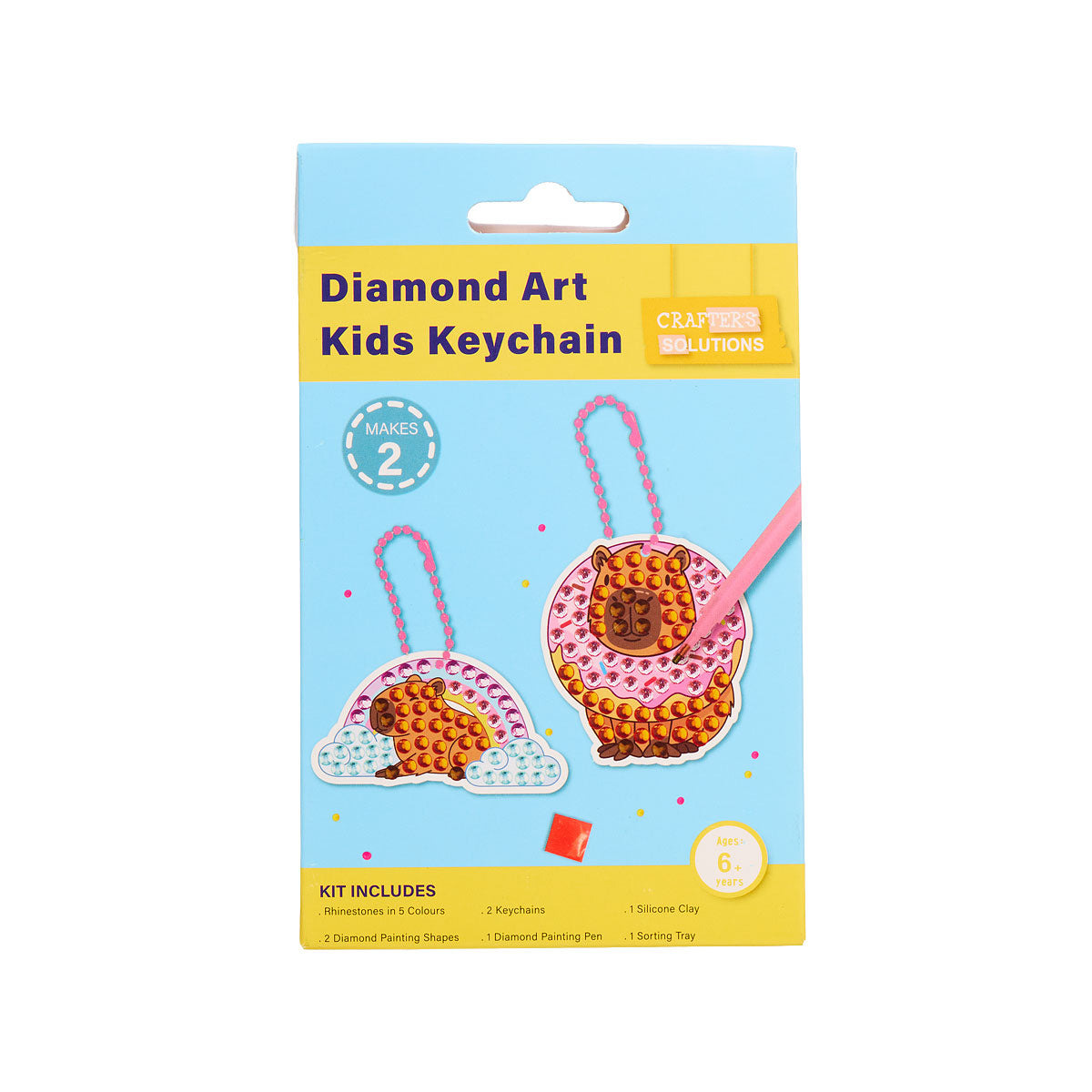 Diamond Art Kids Keychain Assorted
