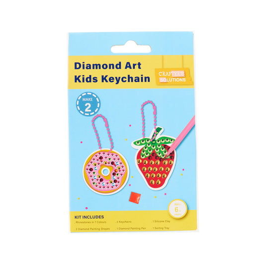 Diamond Art Kids Keychain Assorted
