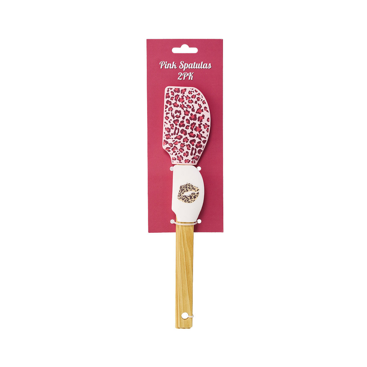 2pc Pink Spatula Assorted