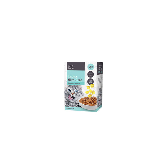 Lux & Bones Slice In Jelly With Tuna 6x85g