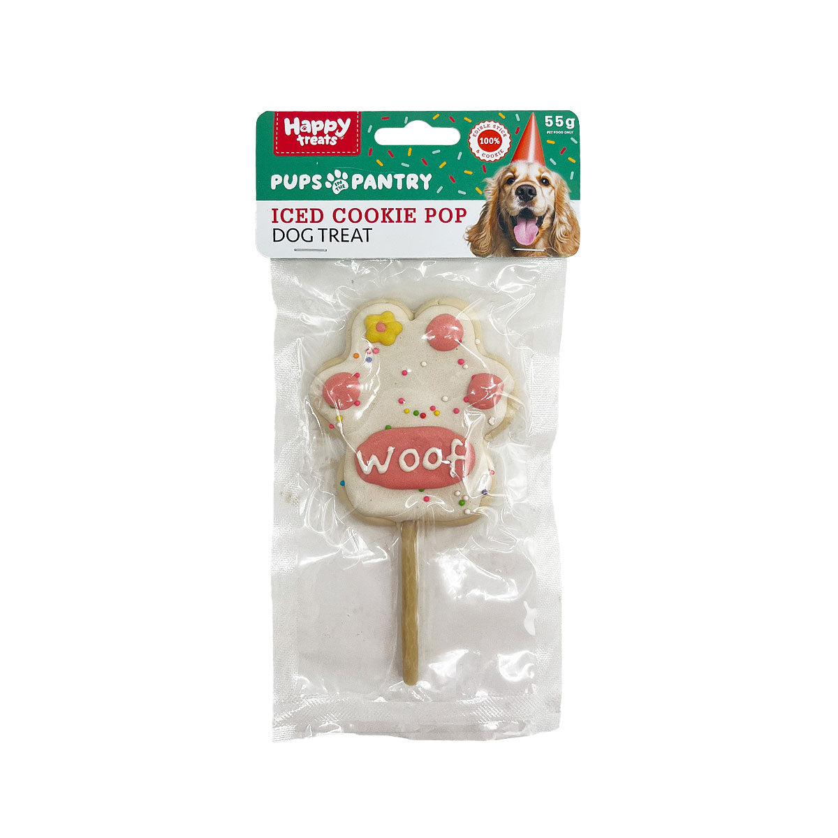 Pups In The Pantry Paw Lollipop Cookies