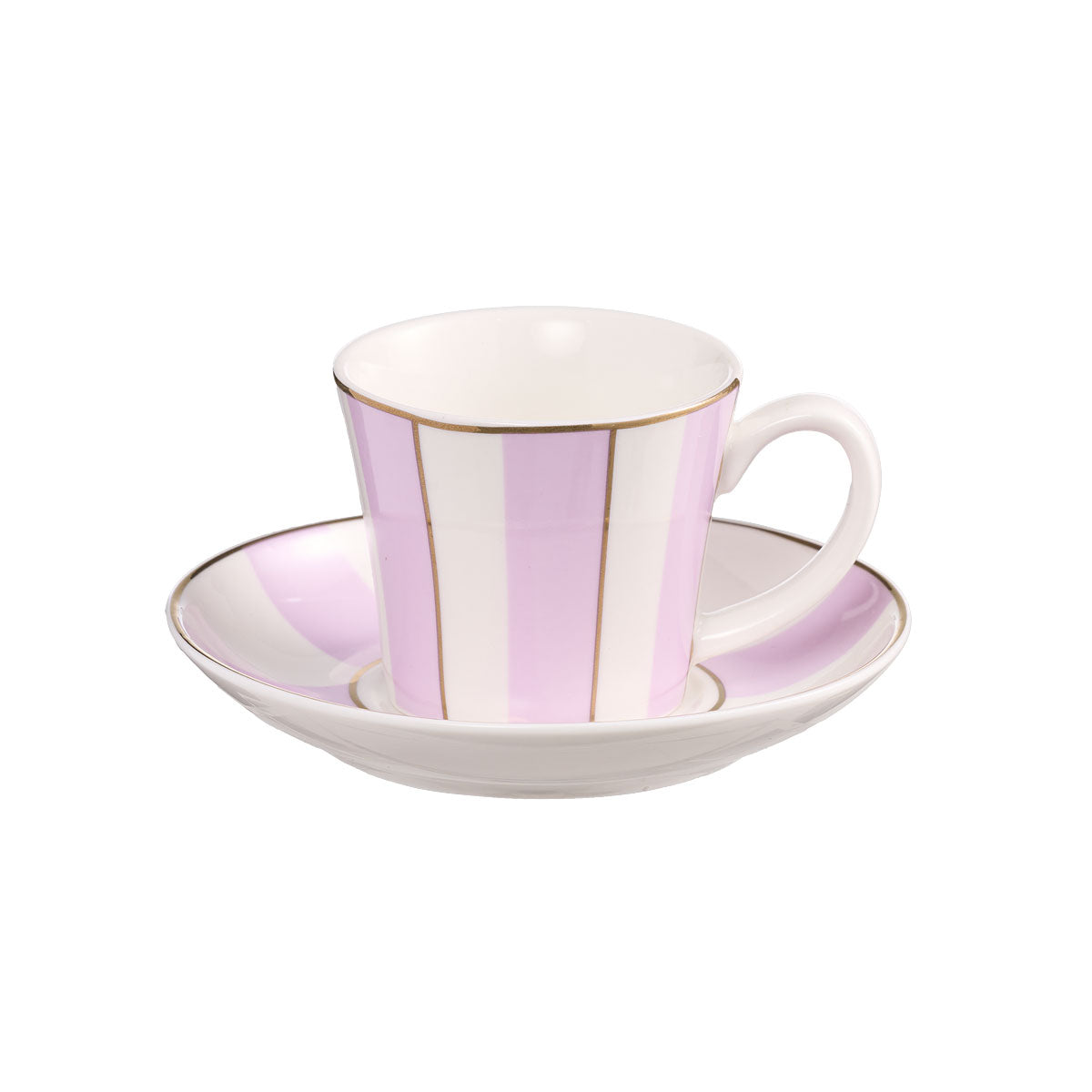 Stripes Espresso Cup & Saucer Assorted