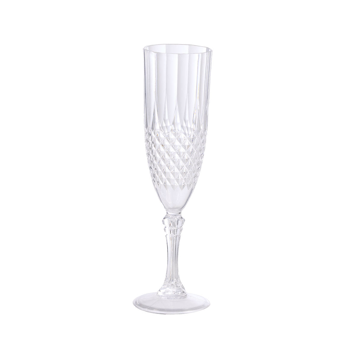 Faux Crystal Sparkling Wine Flute 210mL