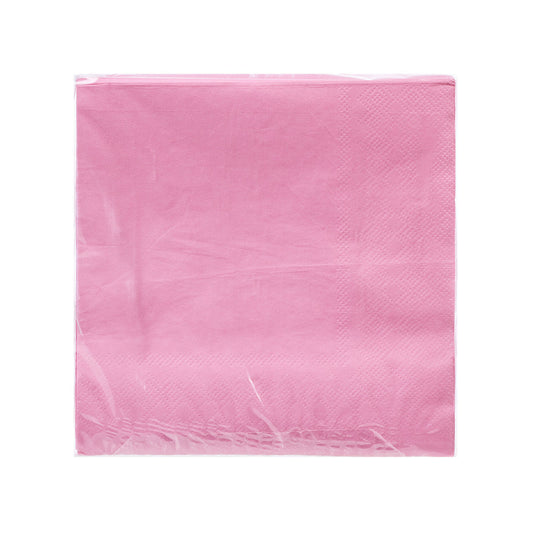Napkin Pink 2ply 33x33cm 50pk
