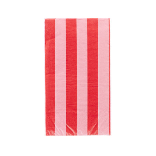 Napkin Towelette Red/Pink 20pk