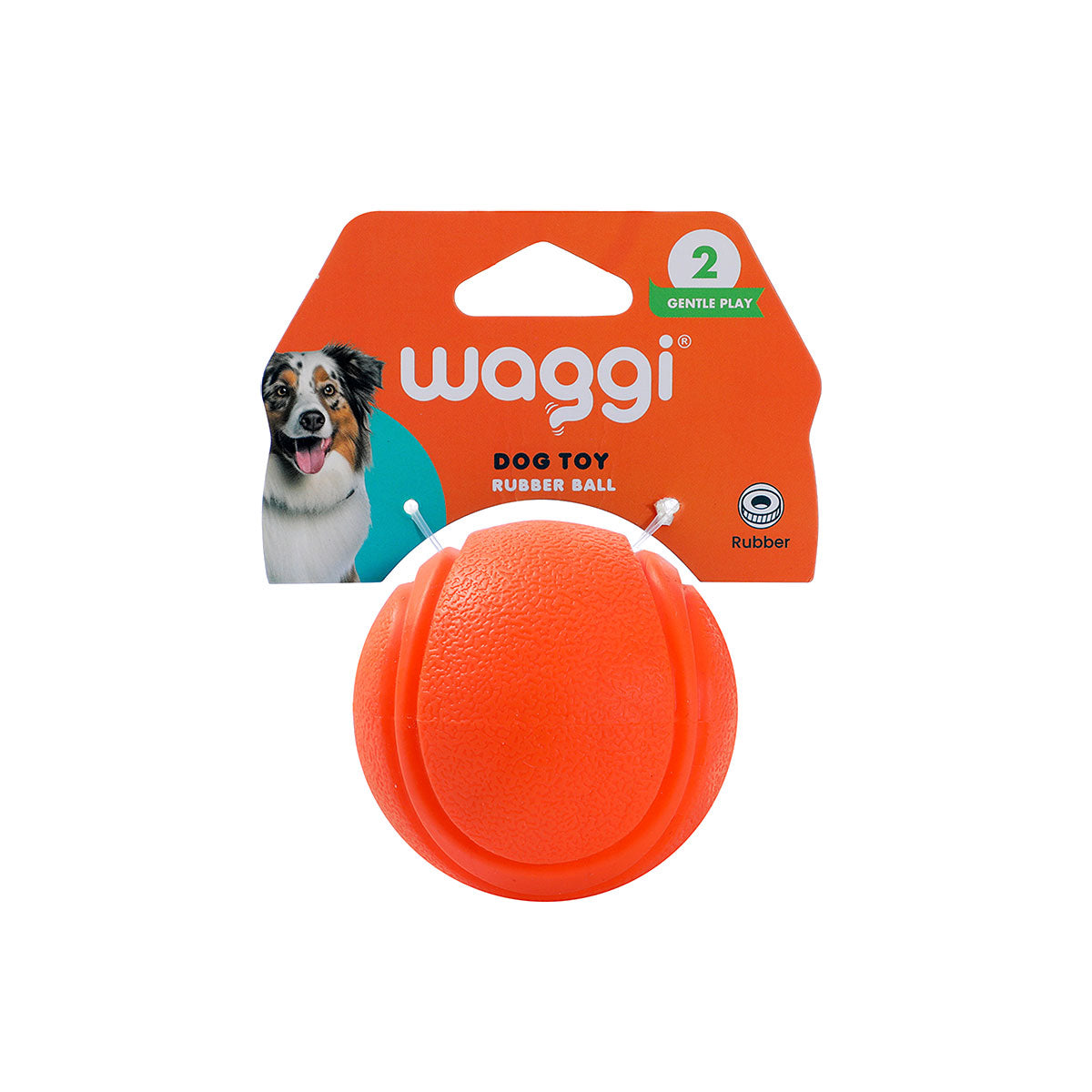 Waggi Pet Rubber Ball              