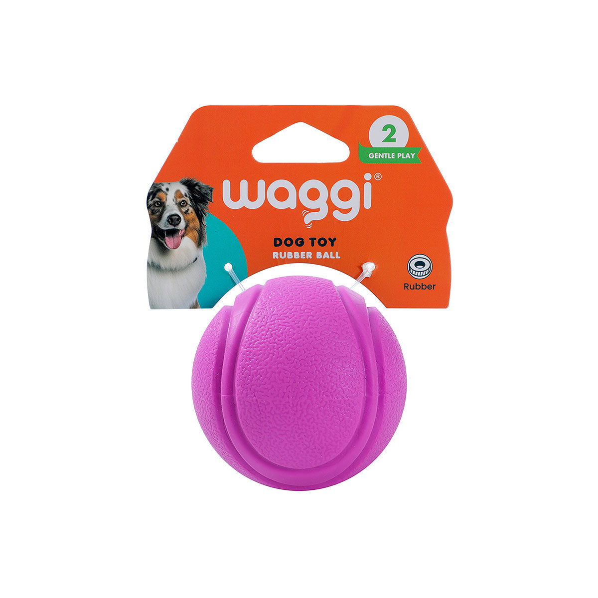 Waggi Pet Rubber Ball              