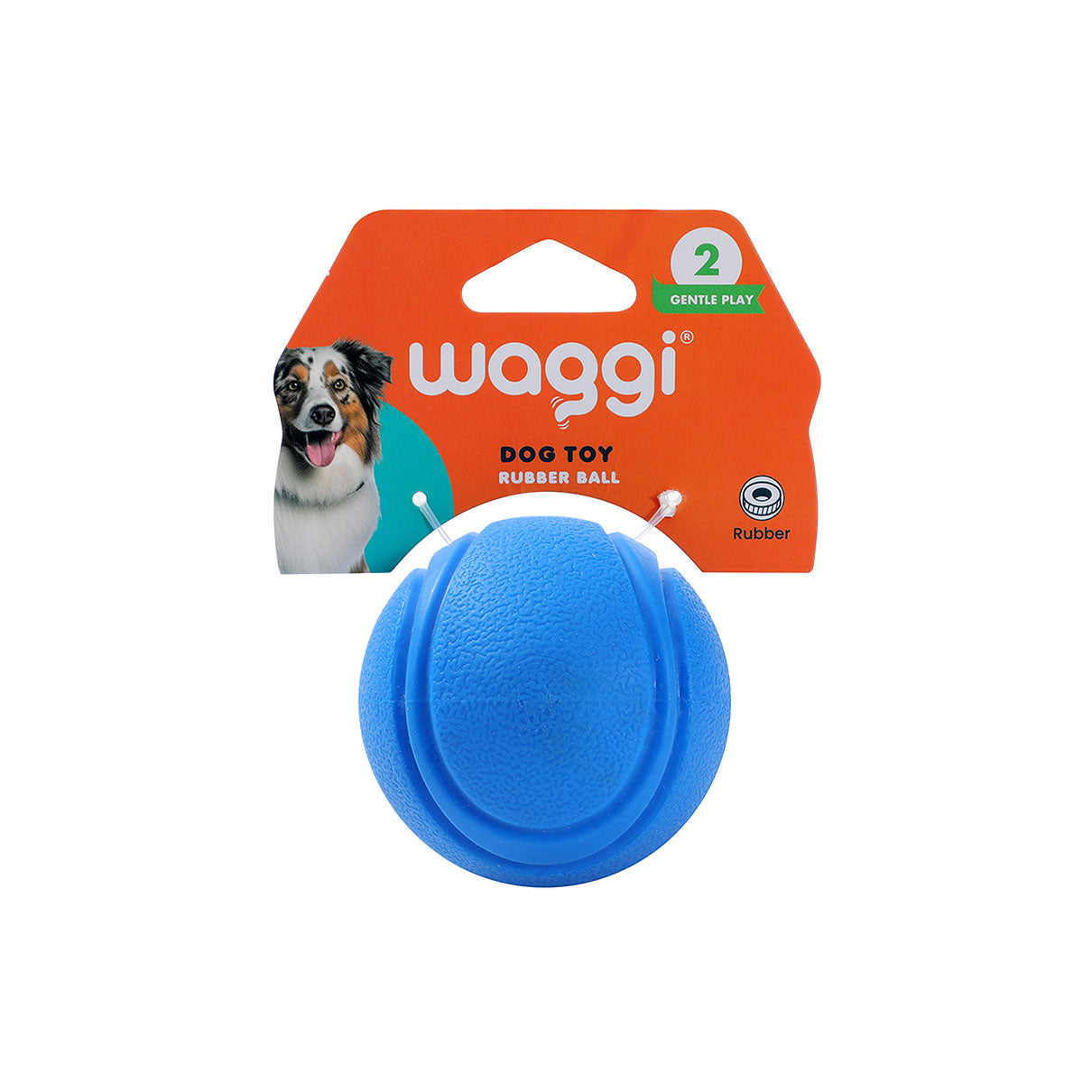 Waggi Pet Rubber Ball              