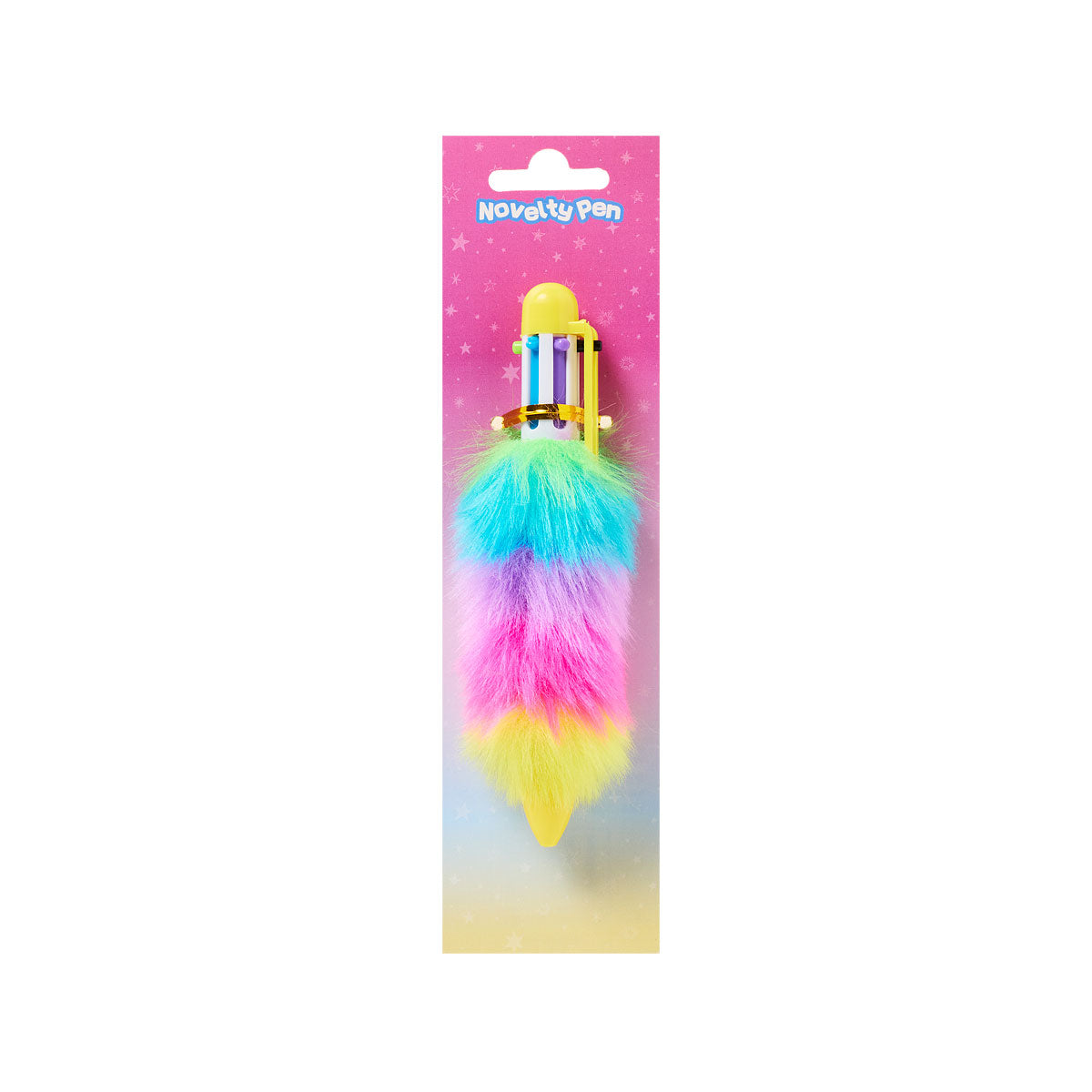 Multicoloured Plush 6-Colour Ball Pen