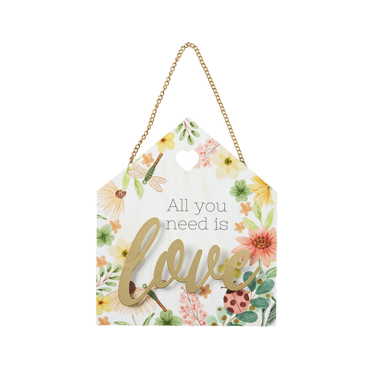 Hanging Plaque Love/Bloom