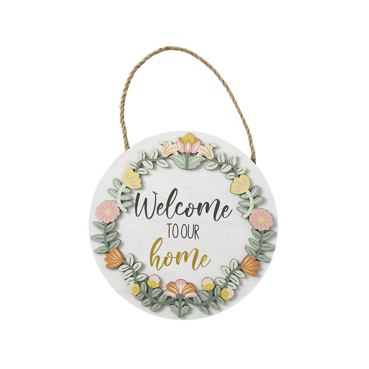 Hanging Plaque Together/Welcome