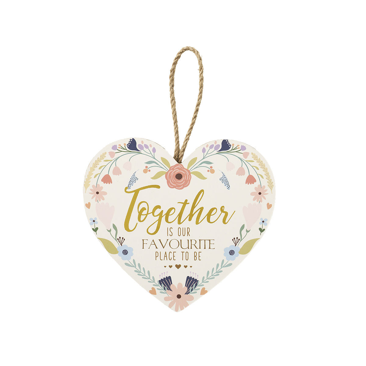 Hanging Plaque Together/Welcome