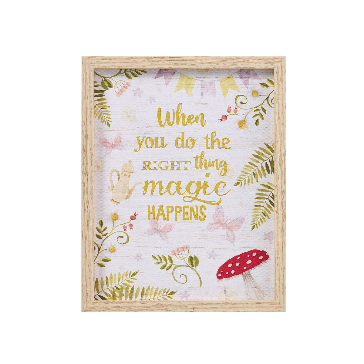 Framed Print Magic/World