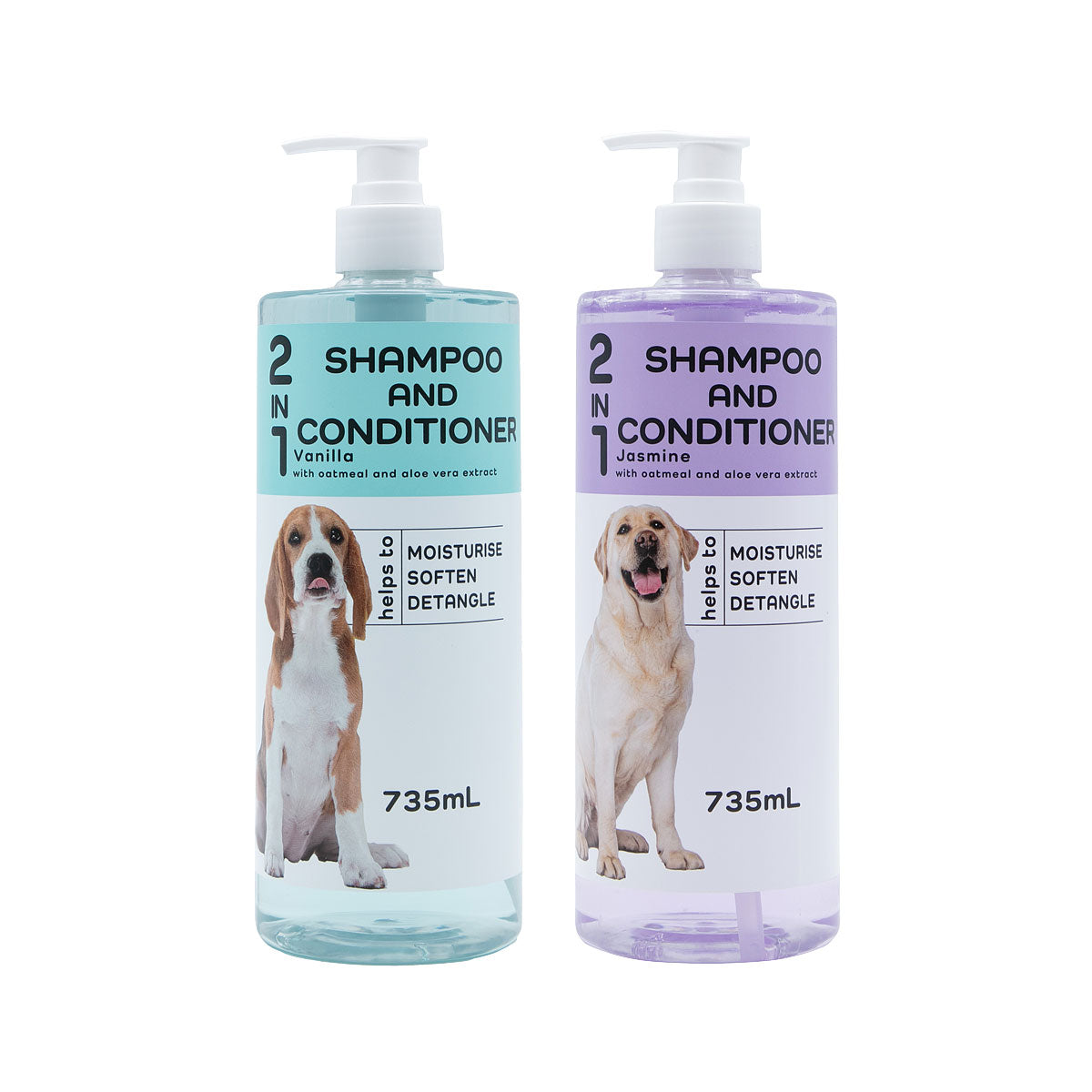 Pet 2-In-1 Shampoo & Conditioner 735mL