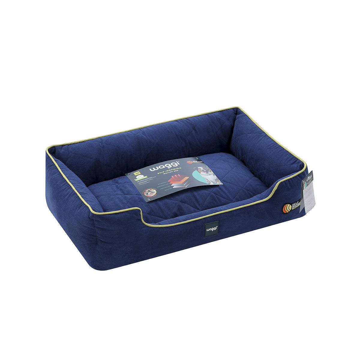 Waggi Self Warming Bed 70cm Assorted