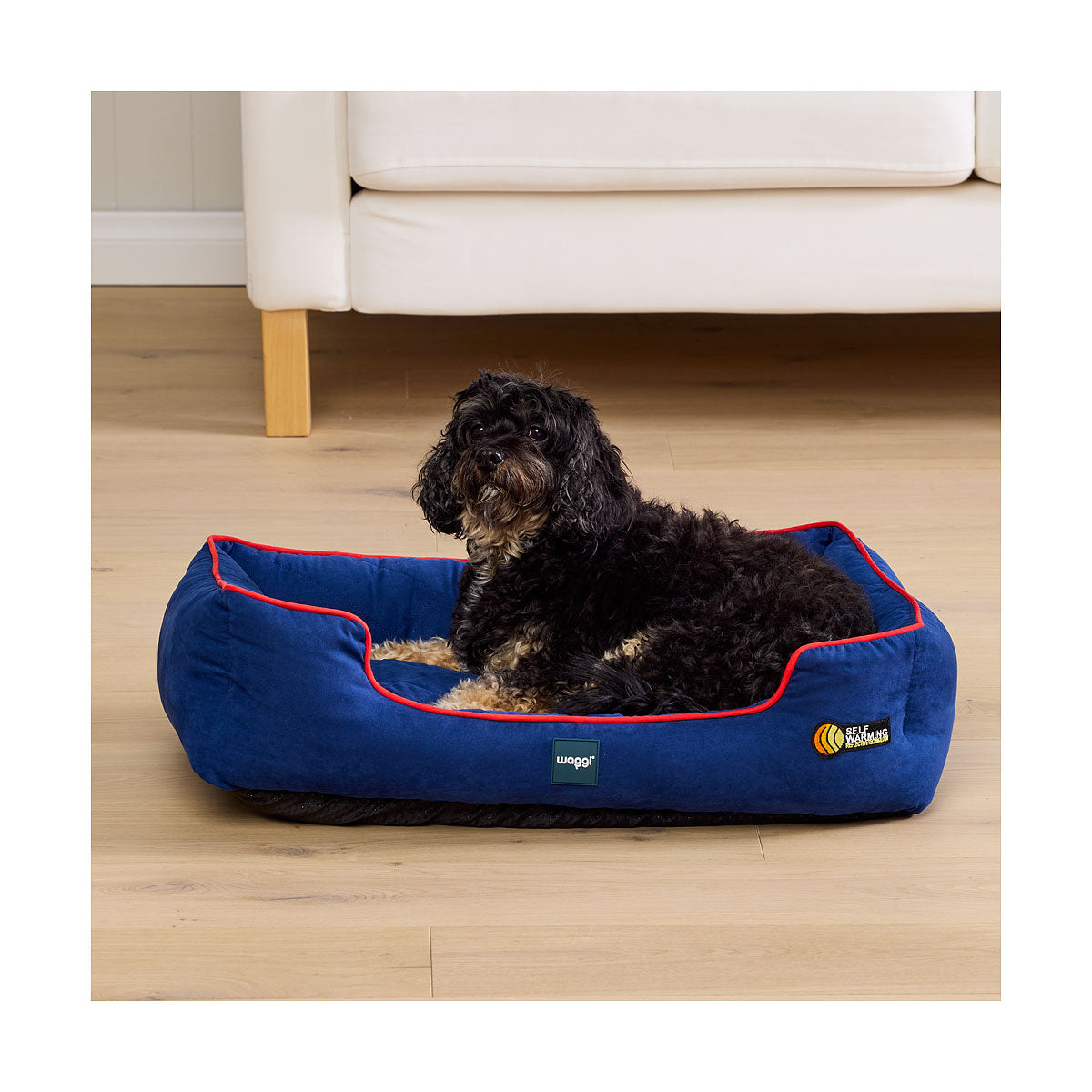 Waggi Self Warming Bed 70cm Assorted
