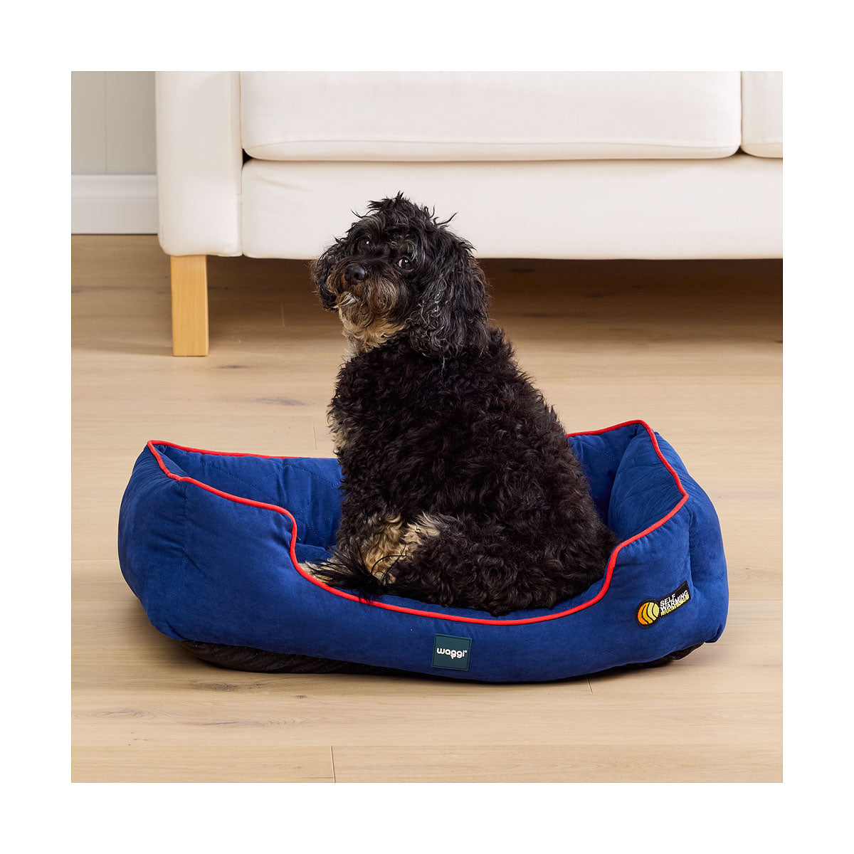 Waggi Self Warming Bed 70cm Assorted