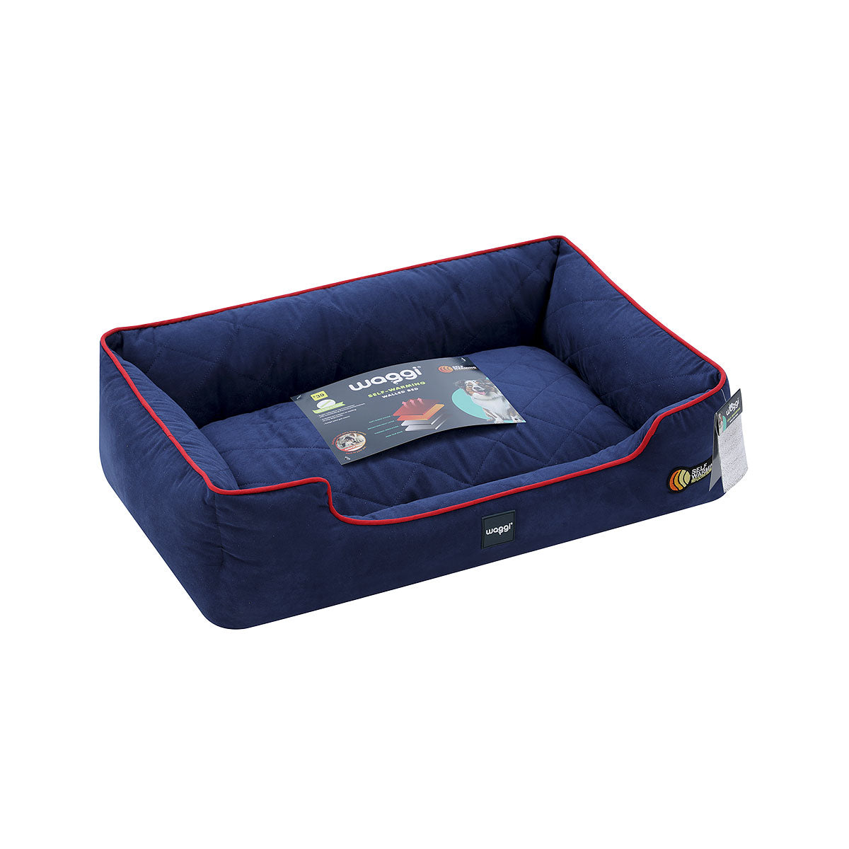 Waggi Self Warming Bed 70cm Assorted