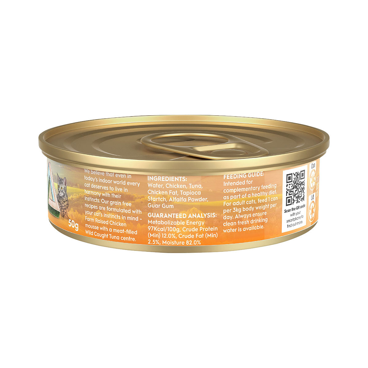 Trilogy Chicken Tuna Mousse 50g