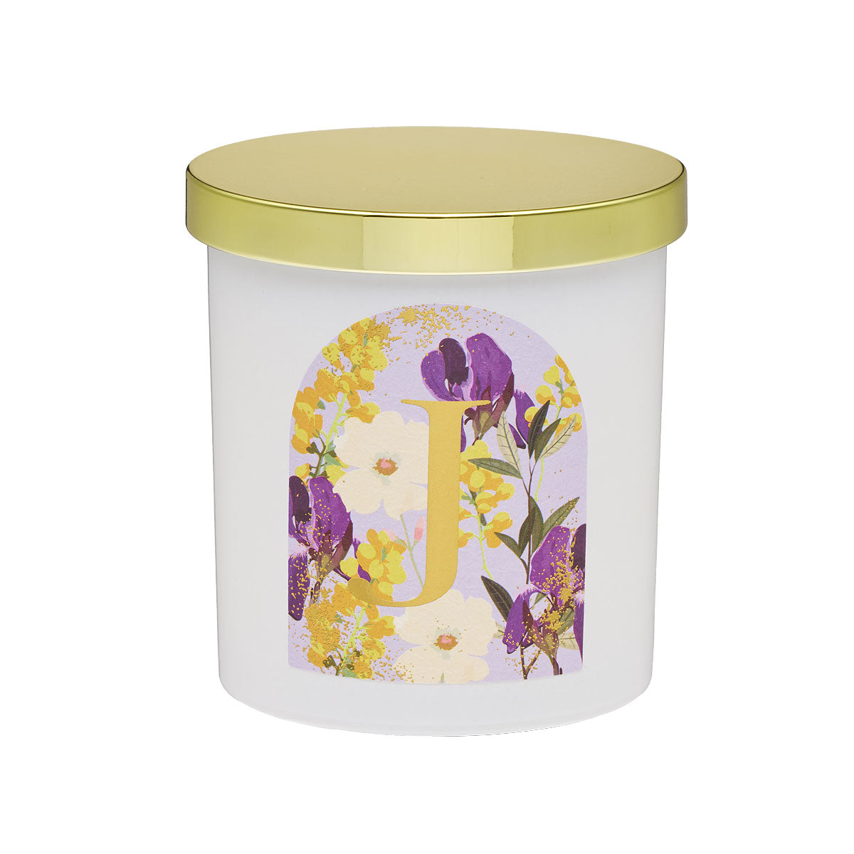 Monogram Candle Lively