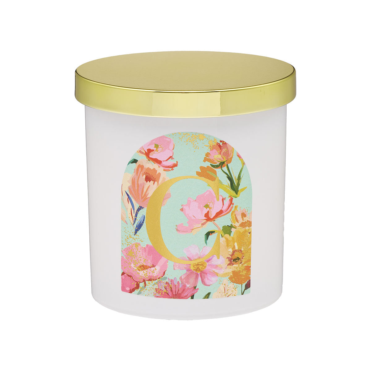 Monogram Candle Lively