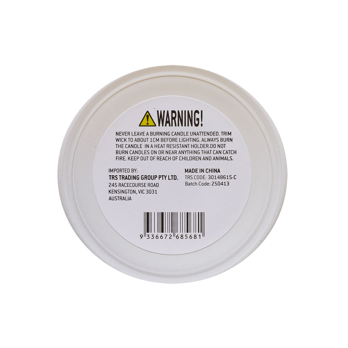 Monogram Candle Lively