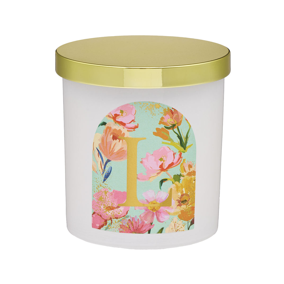 Monogram Candle Lively