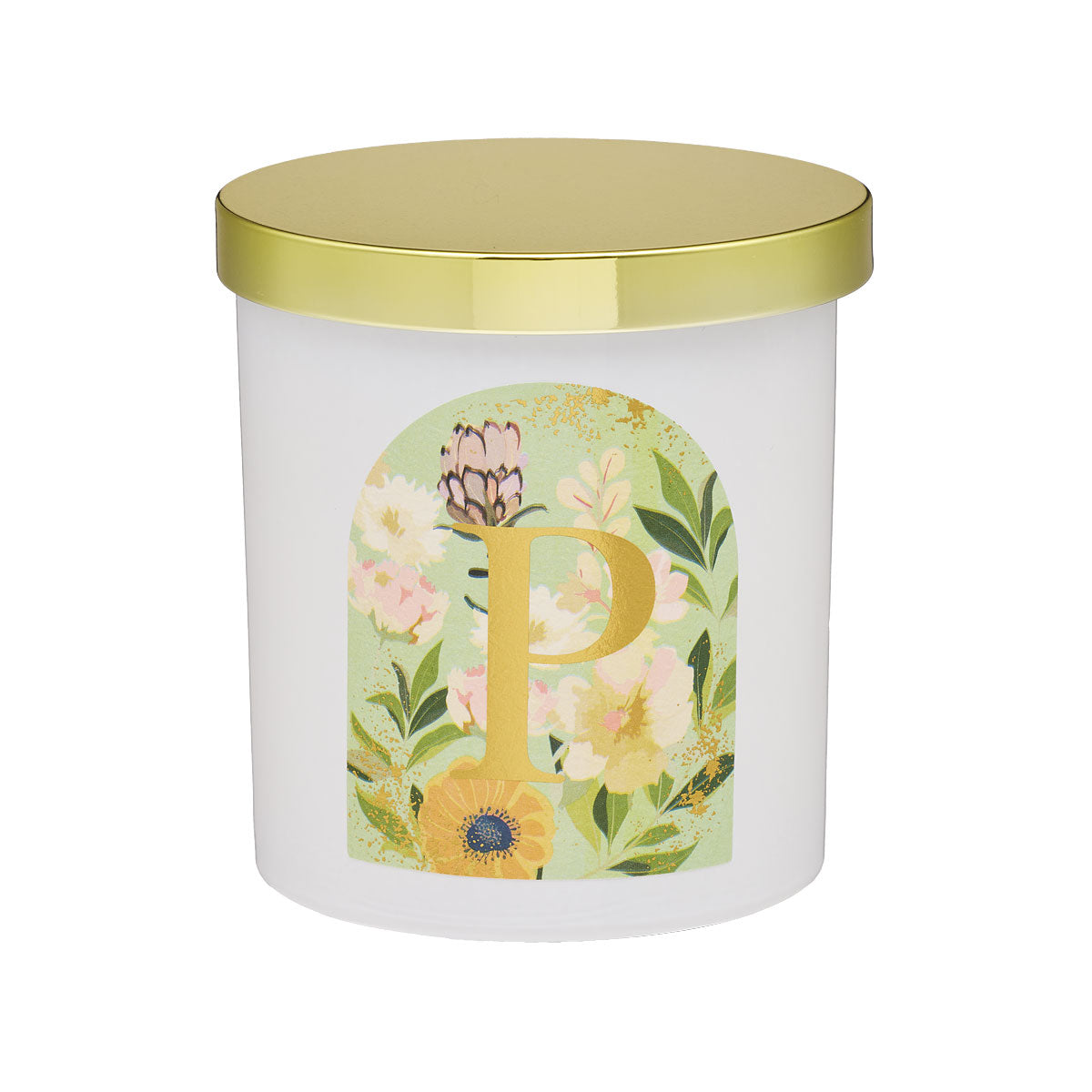 Monogram Candle Lively