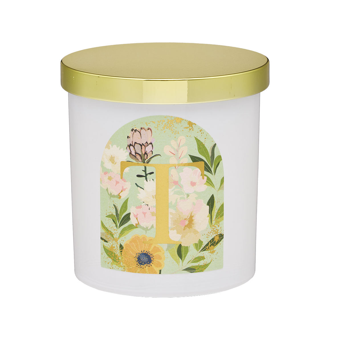 Monogram Candle Lively