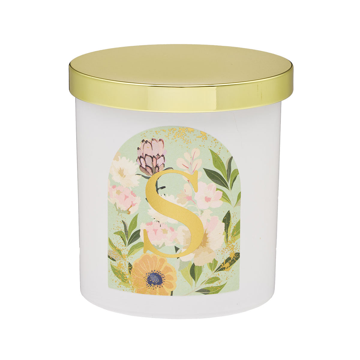 Monogram Candle Lively