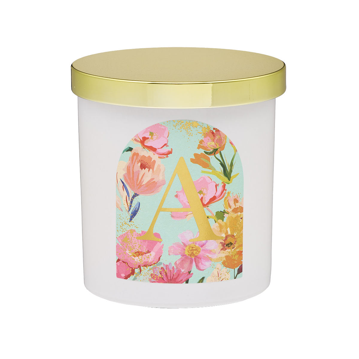 Monogram Candle Lively