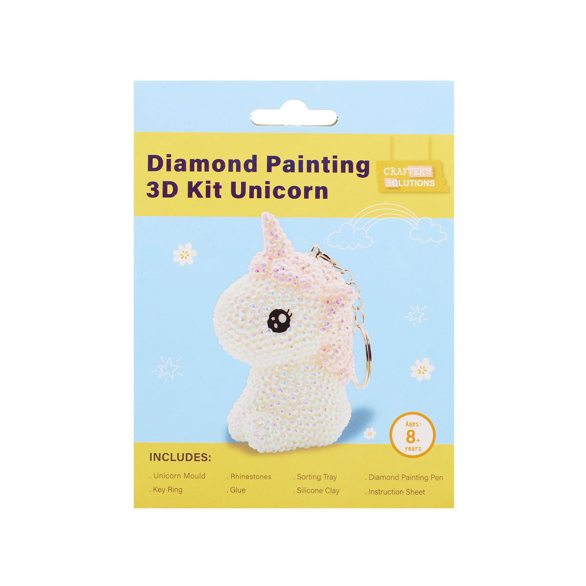 Diamond Painting Kit 3D Unicorn