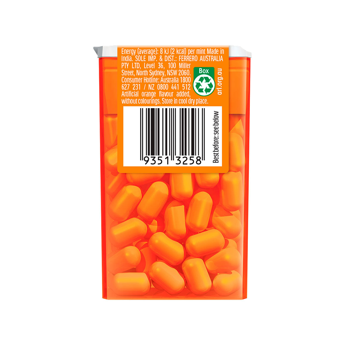 Tic Tac Orange 24g