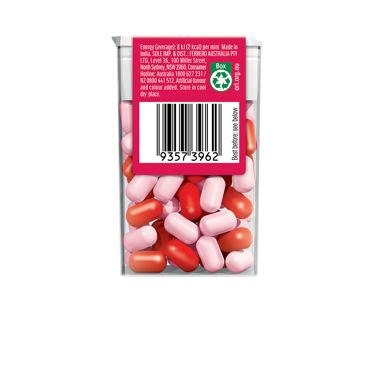 Tic Tac Strawberry & Cream 24g