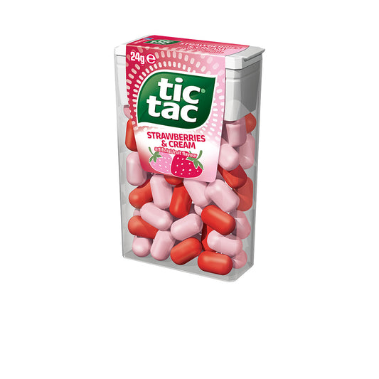 Tic Tac Strawberry & Cream 24g