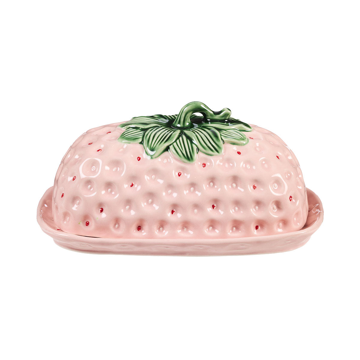 Strawberry Delight Butter Dish Assorted