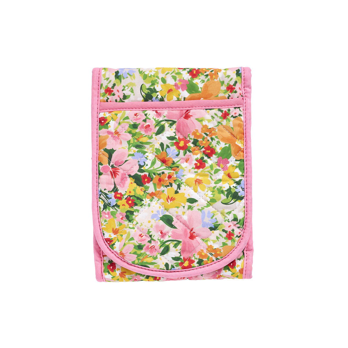 Printed Double Oven Glove Bloom/Strawberry
