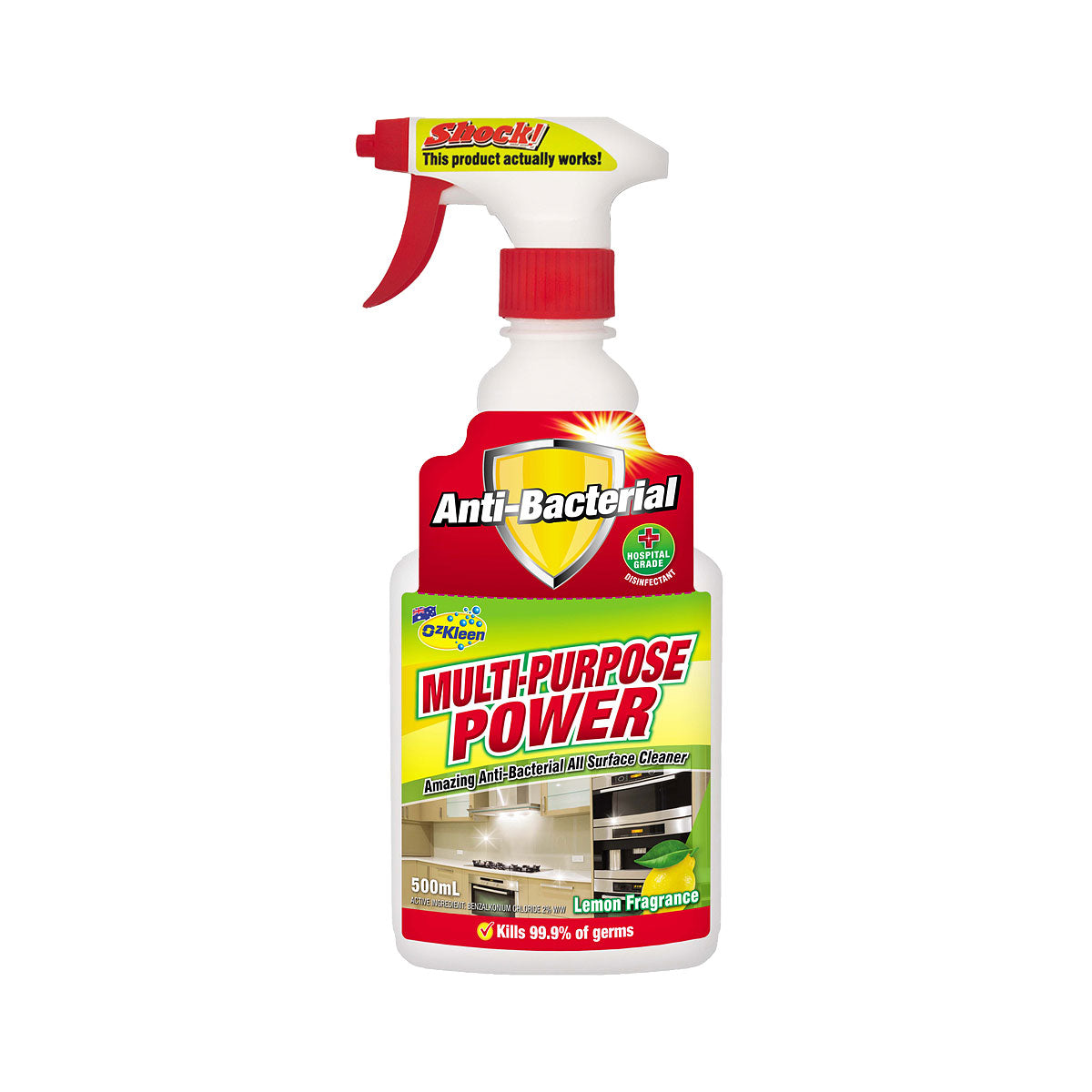 OzKleen Multi-Purpose Power Lemon 500mL