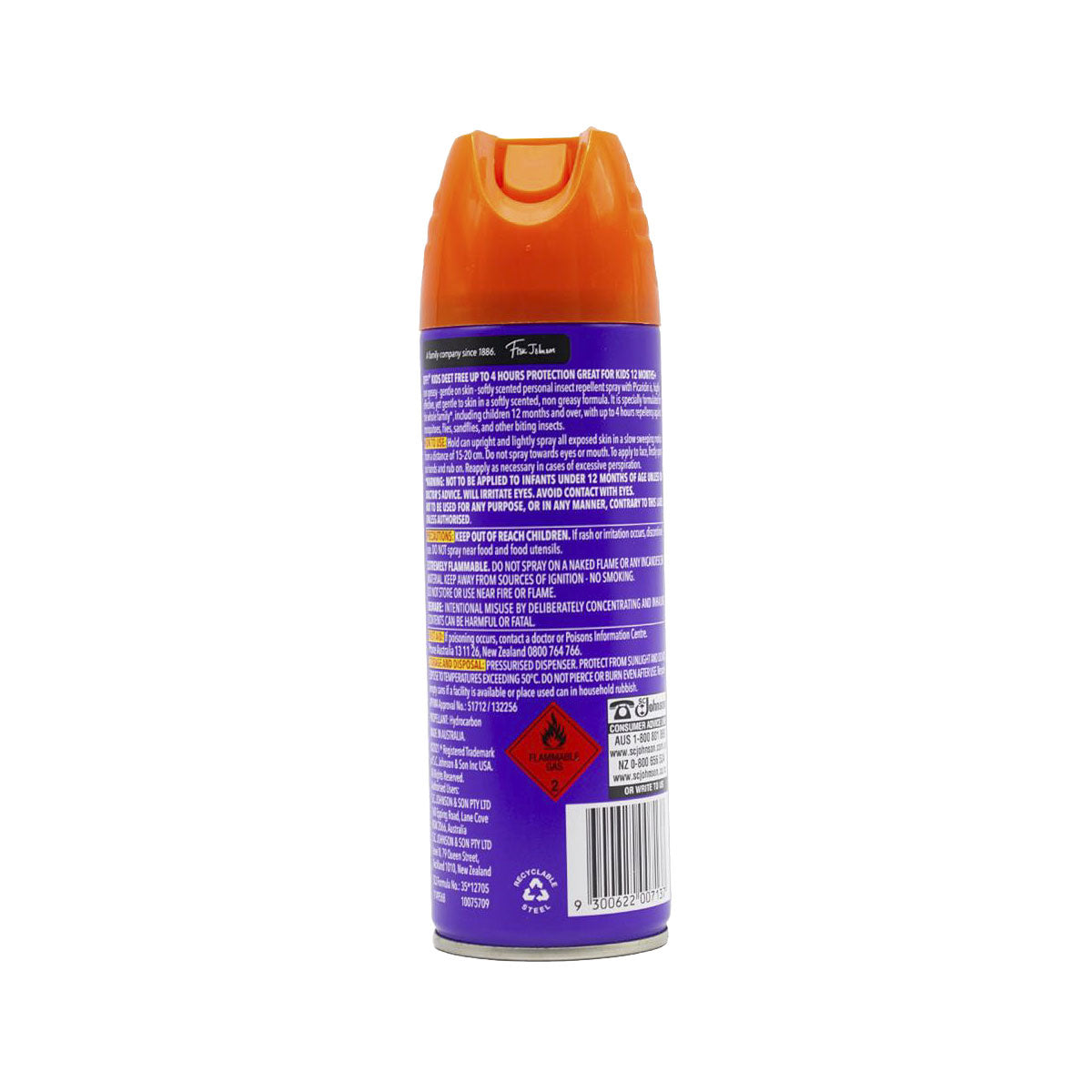 Off! Kids Deet Free Insect Repel Spray 150g