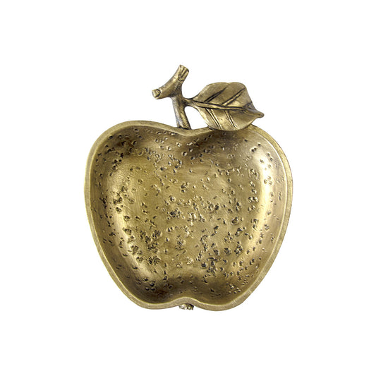 Trinket Dish Apple/Pear Gold