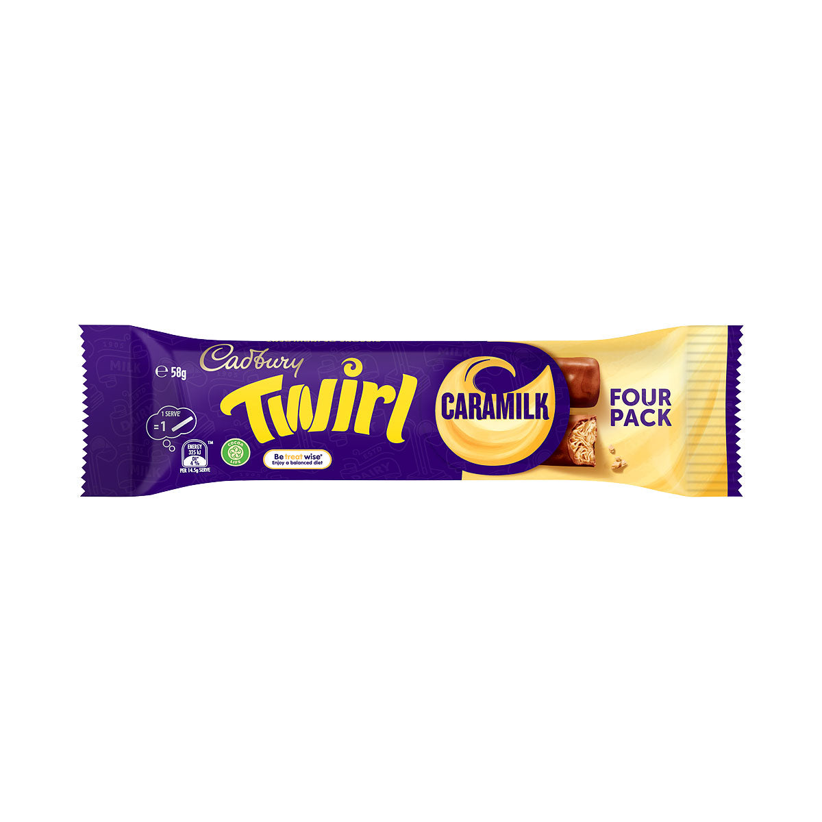 Cadbury Caramilk Twirl 58g