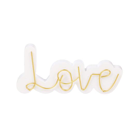 Tabletop Wire Word Love