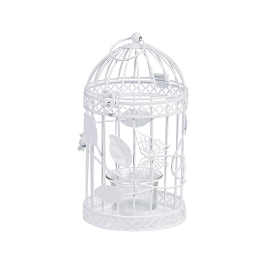 Bird Cage Butterfly White