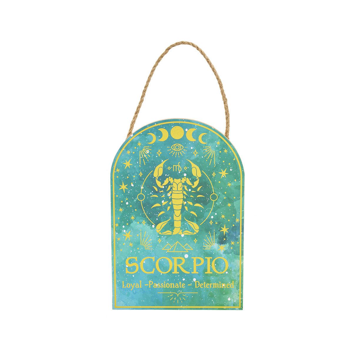 Cosmic Zodiac Hanging Plaque Assorted