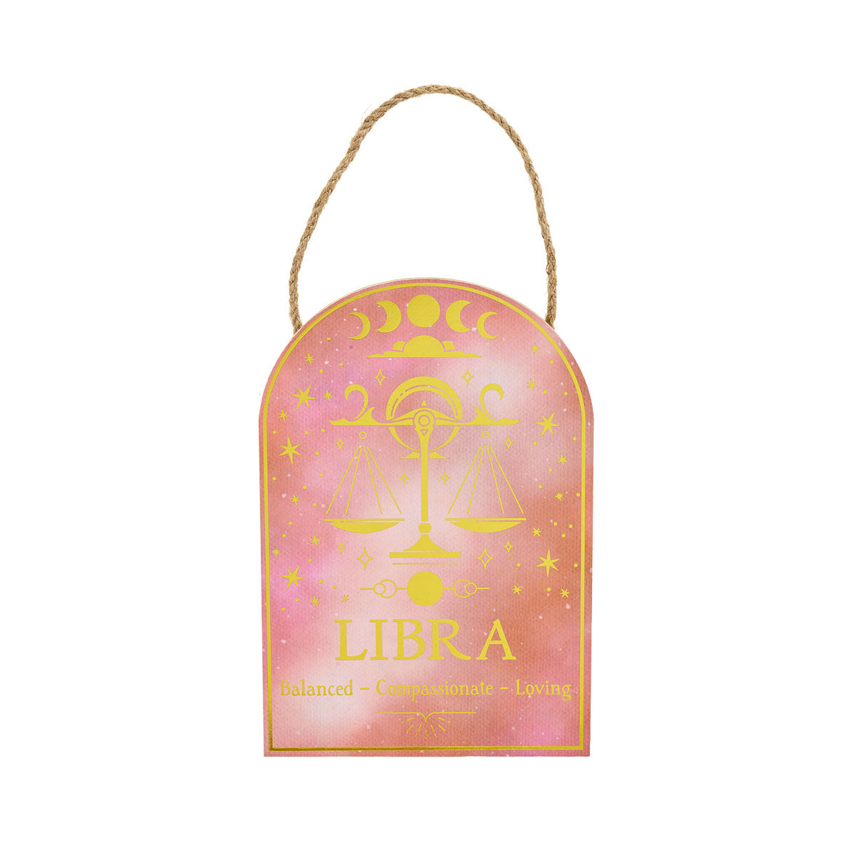 Cosmic Zodiac Hanging Plaque Assorted