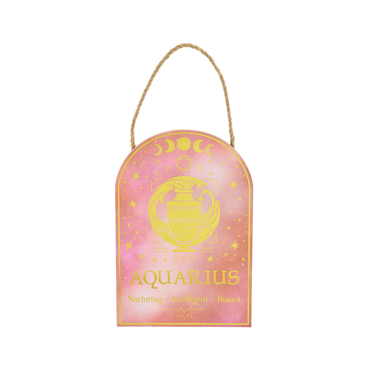 Cosmic Zodiac Hanging Plaque Assorted