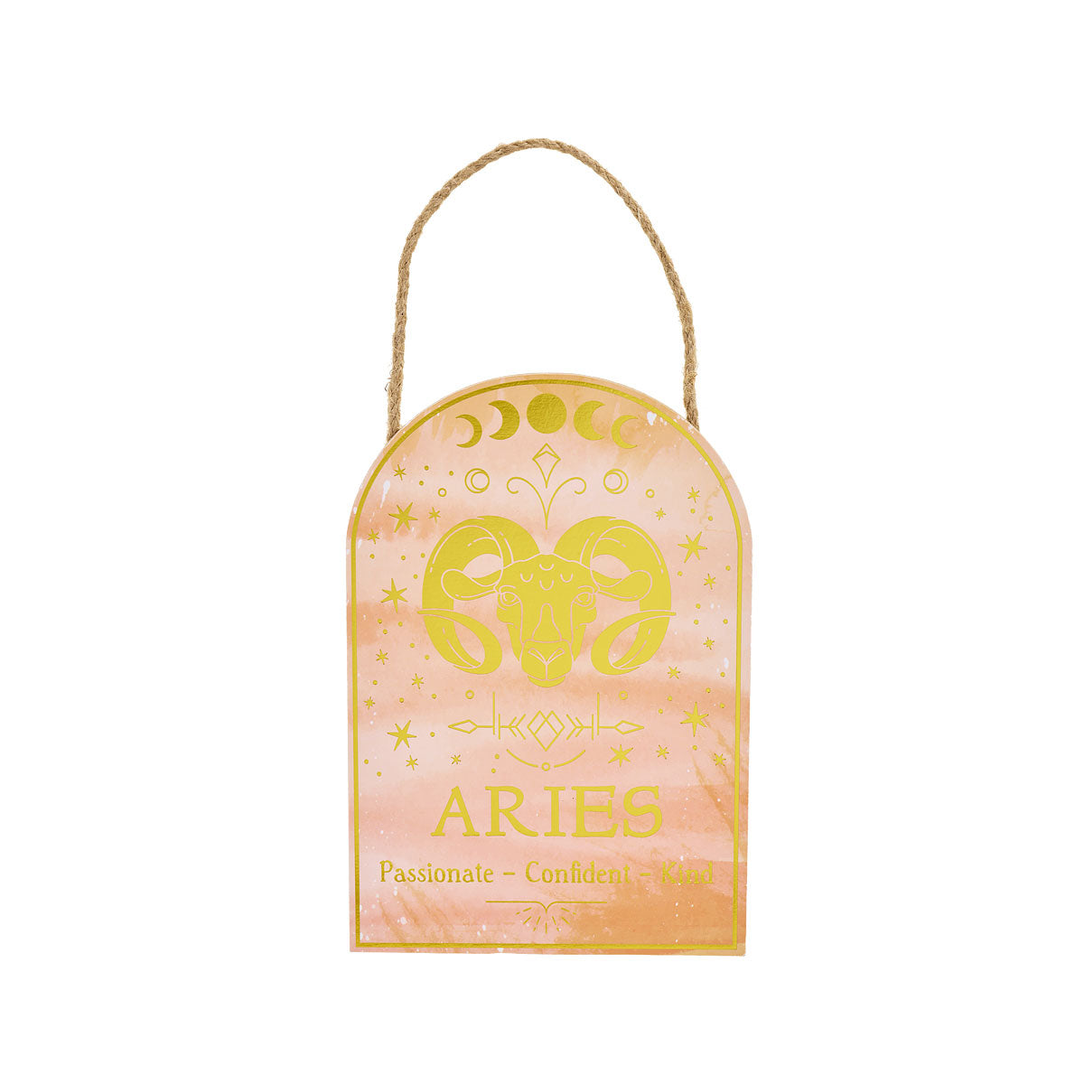 Cosmic Zodiac Hanging Plaque Assorted