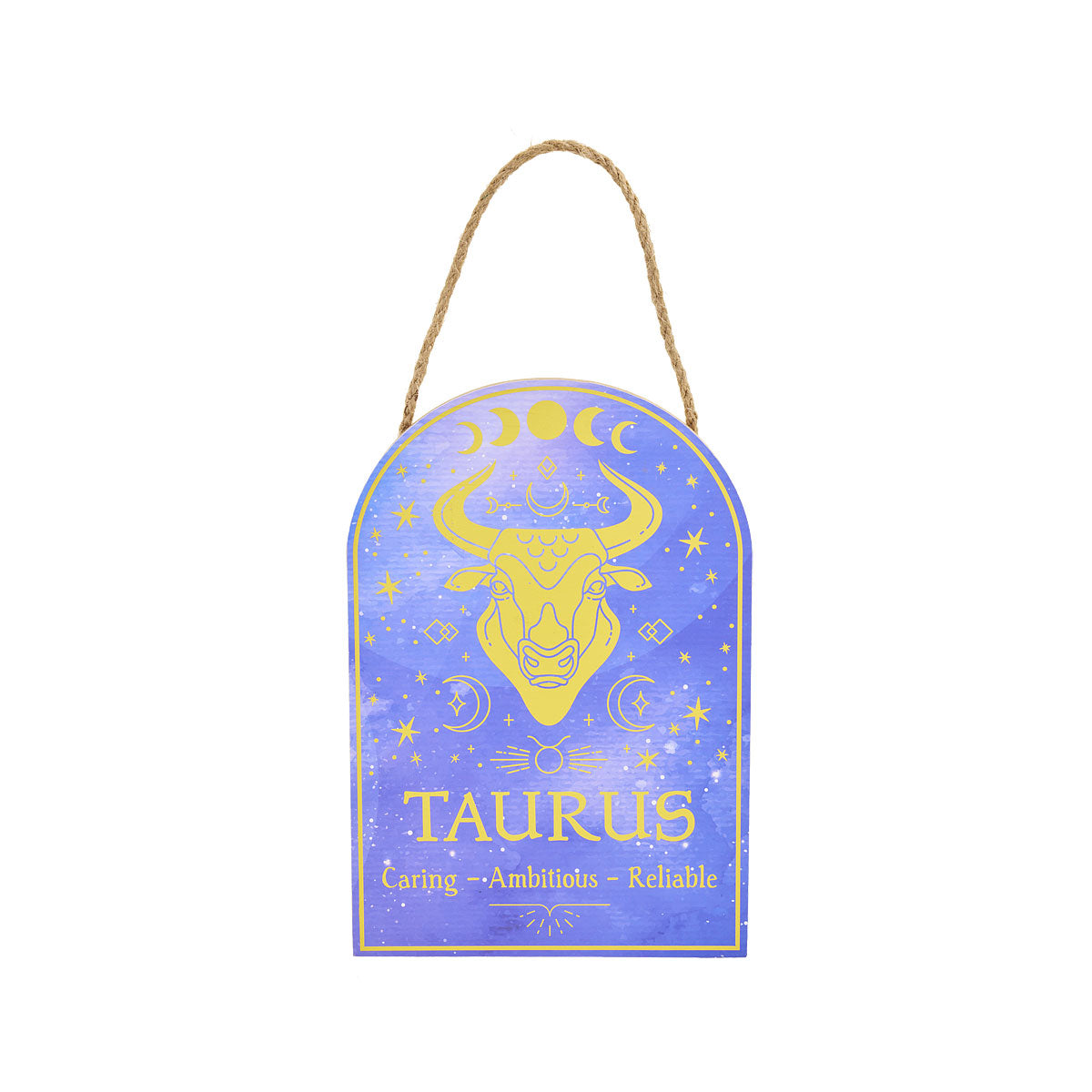 Cosmic Zodiac Hanging Plaque Assorted