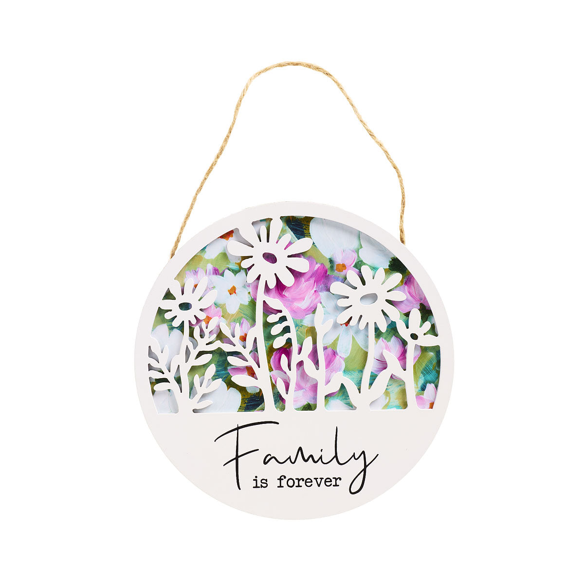 Hanging Plaque Welcome/Family