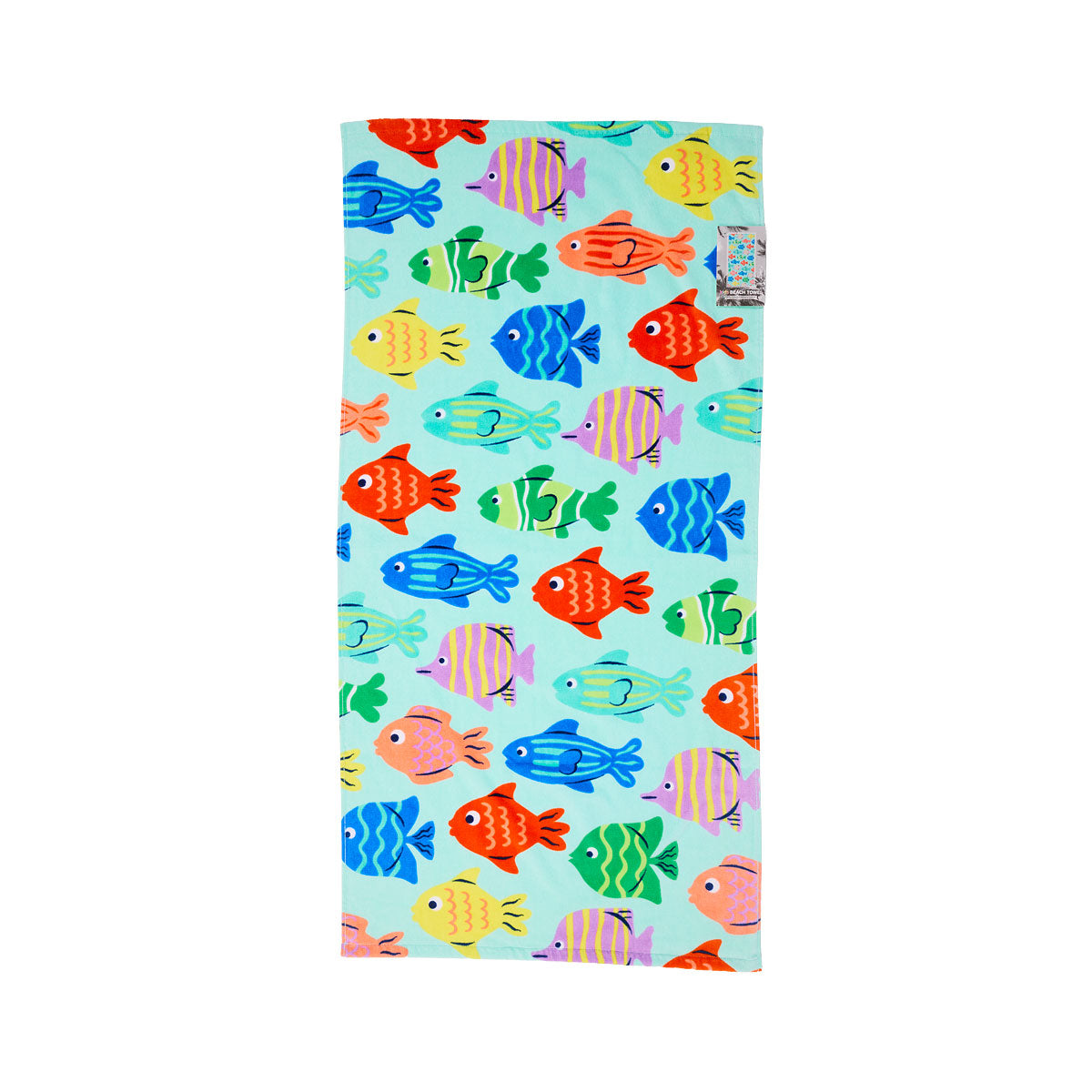 Kids' Beach Towel Fishies 60x120cm